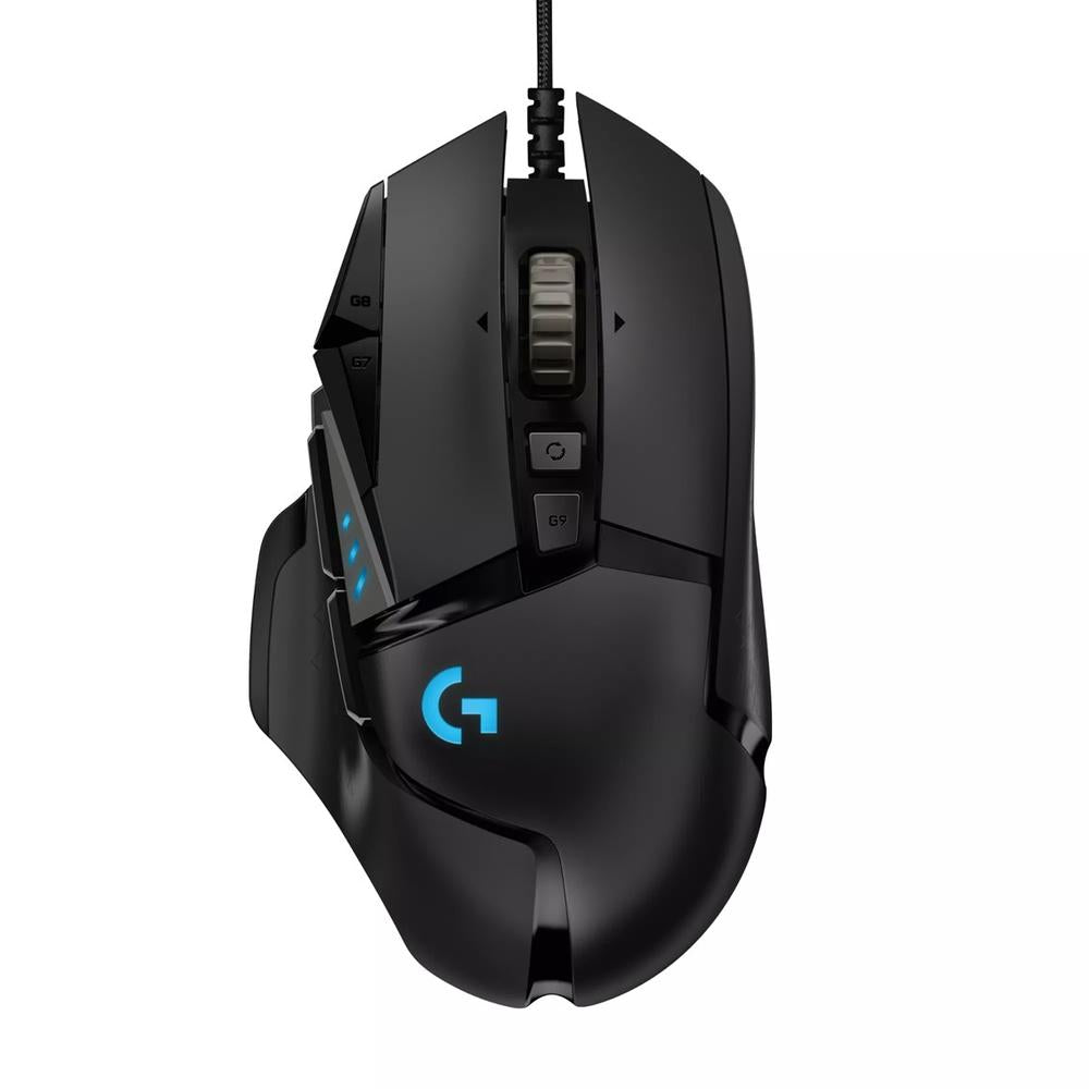 Raton gaming logitech g502 hero negro Frikytopia