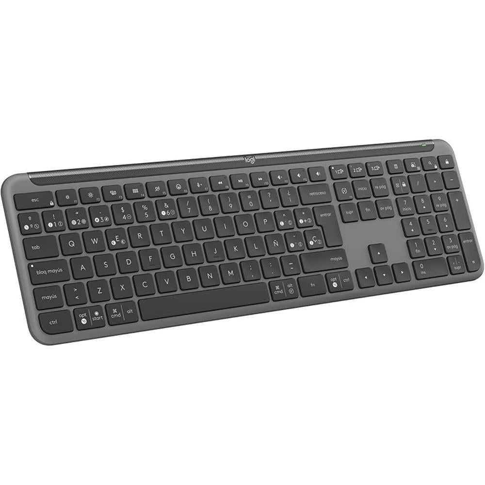 Teclado logitech k950 inalambrico negro Frikytopia