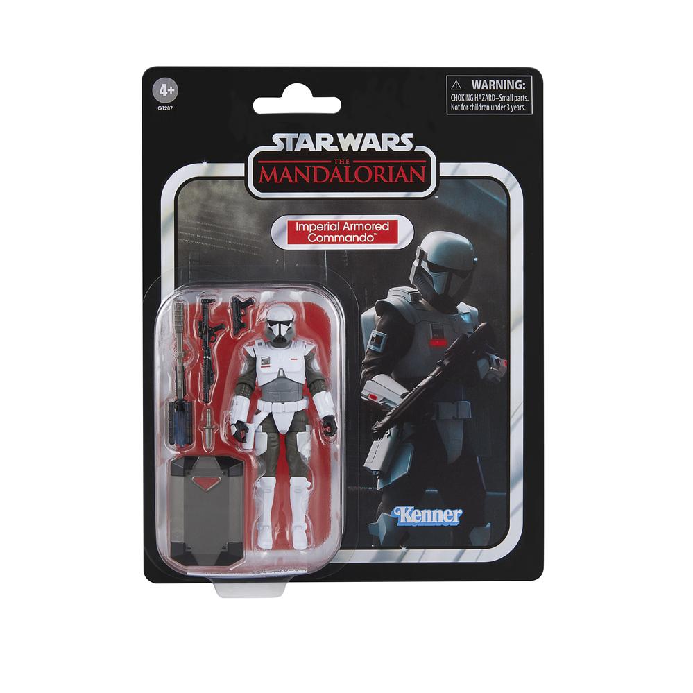 Figura Imperial Armored Commando The Mandalorian Star Wars 9,5 cm