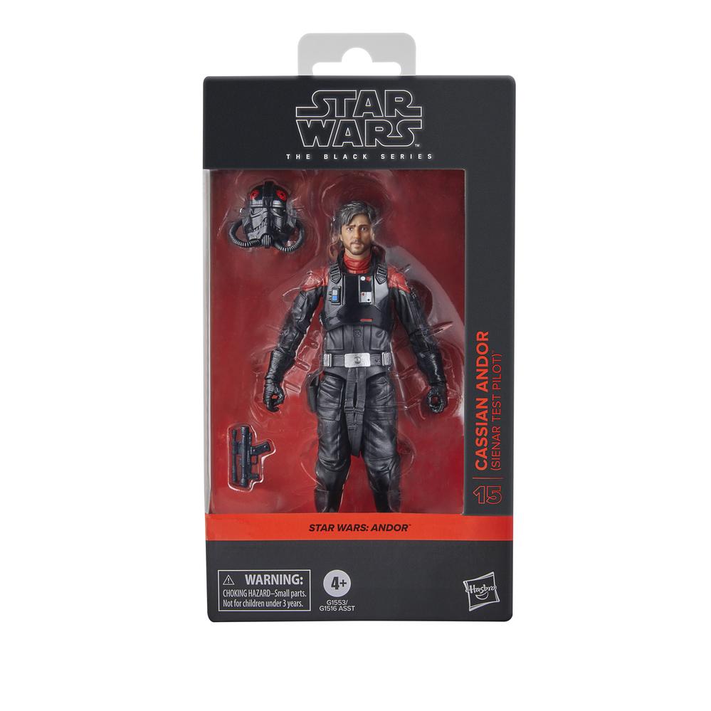 Star Wars: Andor Black Series Figura Cassian Andor (Sienar Test Pilot) 15 cm
