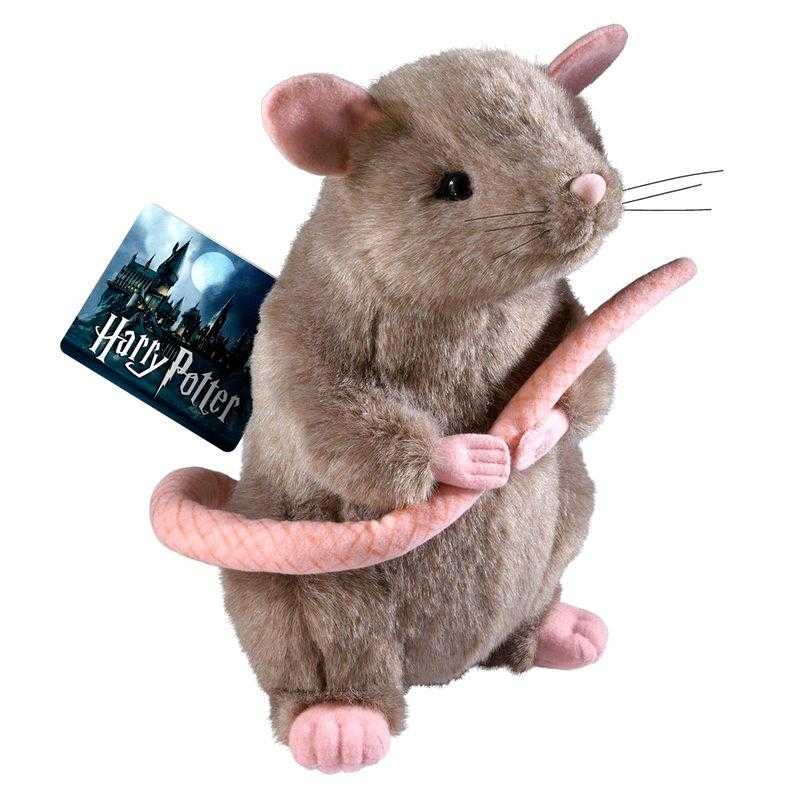 Peluche the noble collection harry potter scabbers Frikytopia