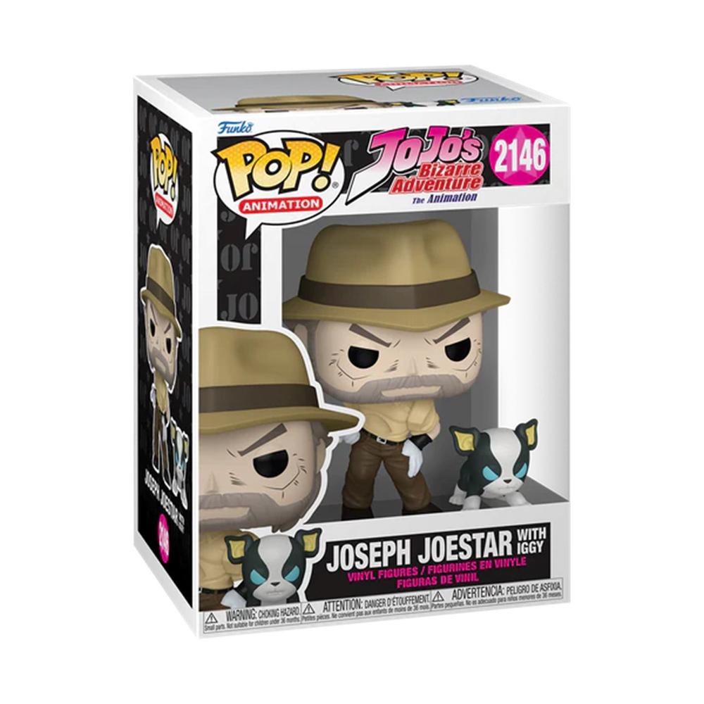 Figura POP Jojo's Bizarre Adventure Joseph Joestar with Iggy