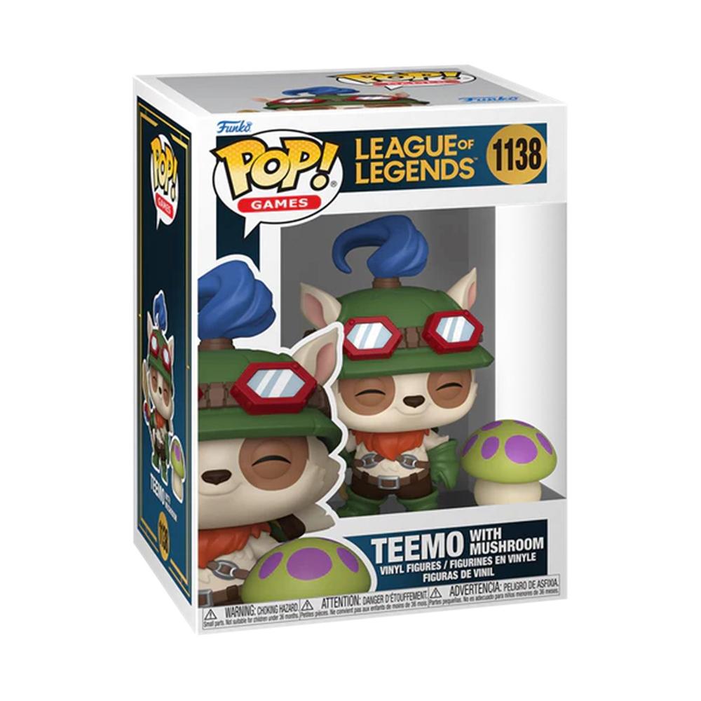 Figura POP League of Legends Teemo with Mushroom