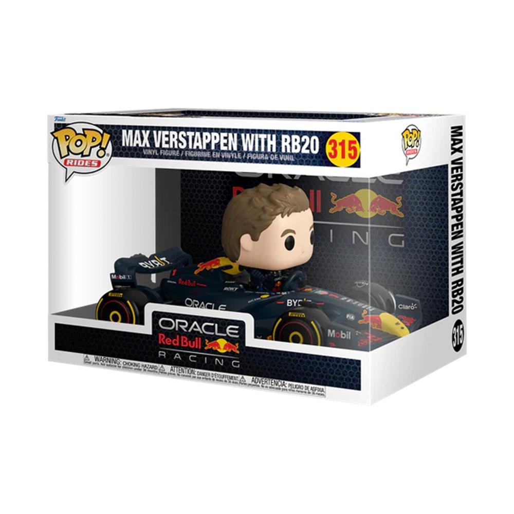 Figura POP Rides Super Deluxe Racing Oracle Red Bull Max Verstappen with RB20