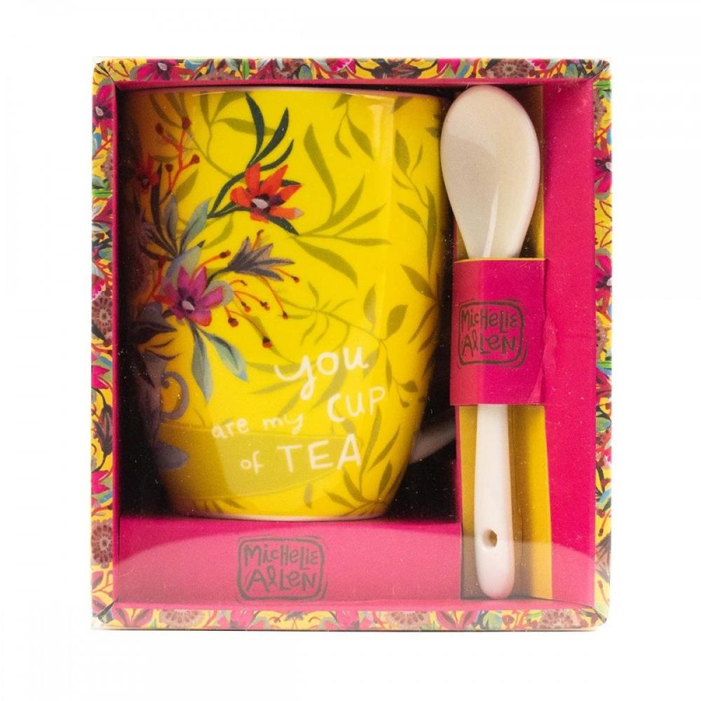 Taza con cuchara enesco you are my cup of tea Frikytopia