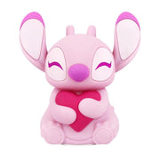 Lampara táctil enesco disney stitch angel con corazón