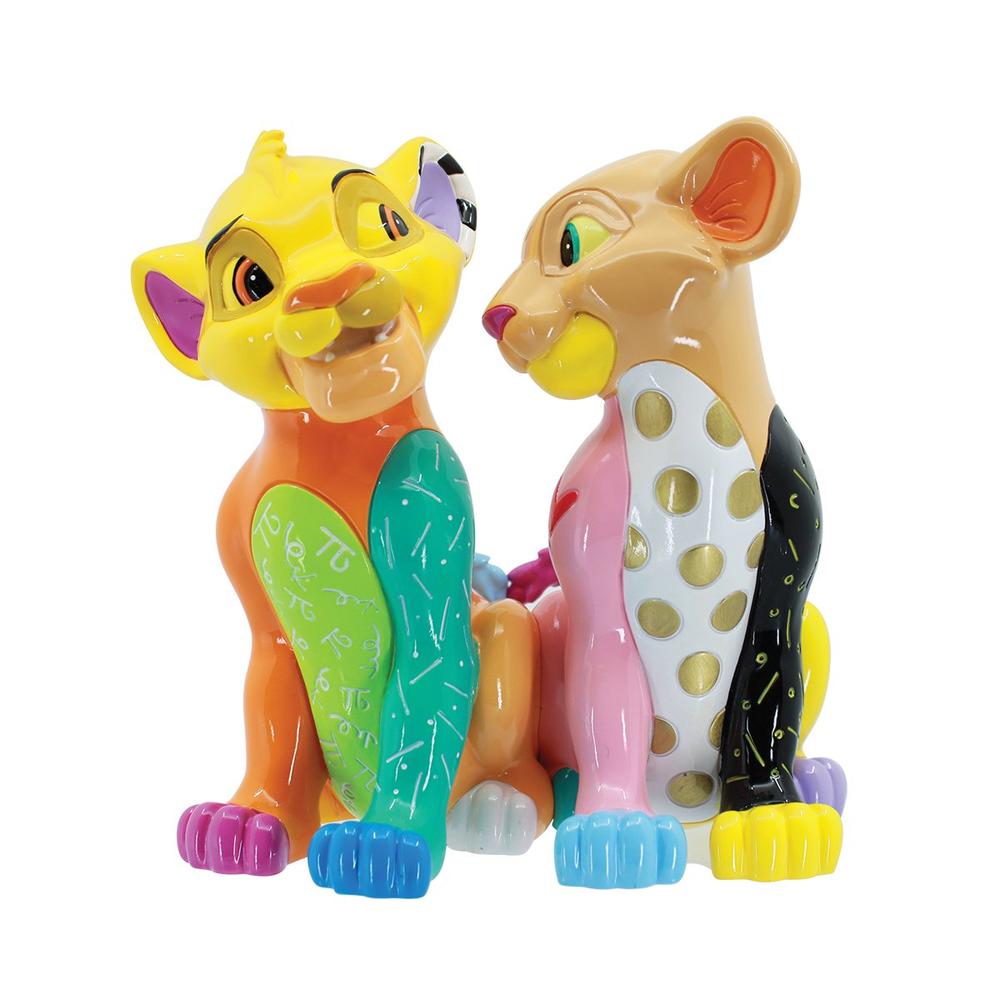 Figura enesco disney simba y nala by britto Frikytopia