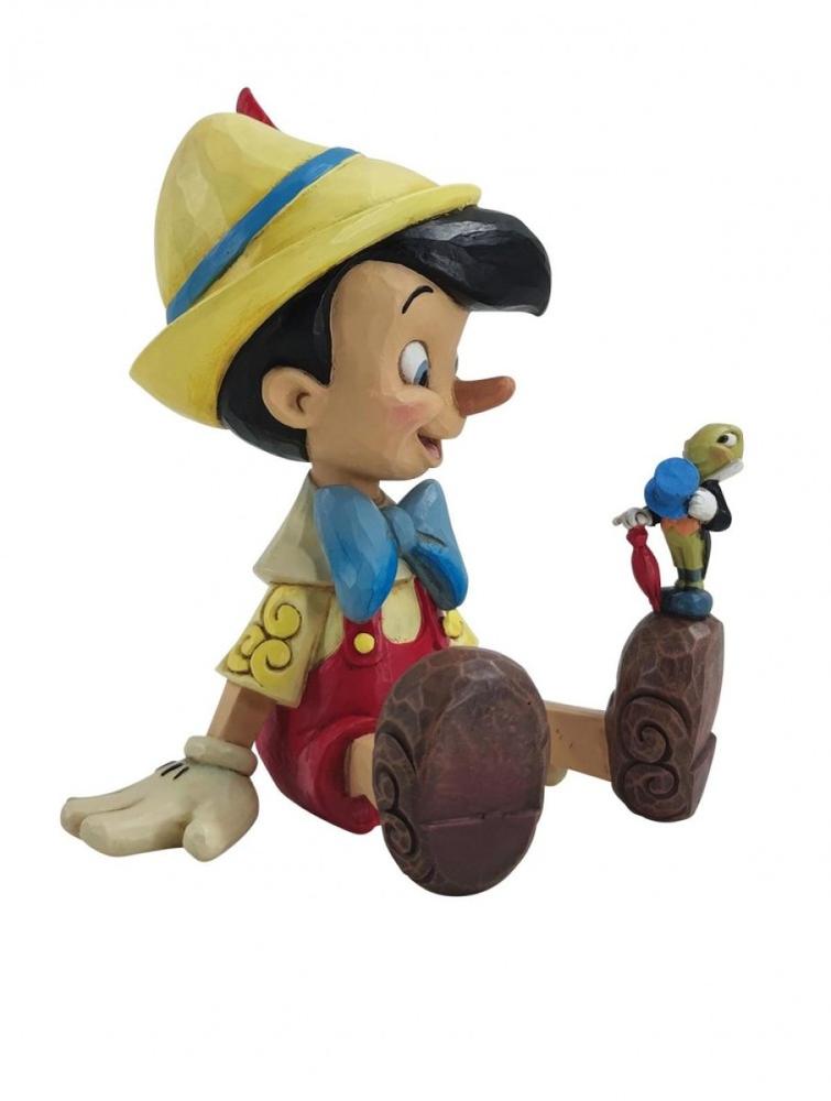 Figura enesco disney pinocchio sentado & pepito grillo Frikytopia
