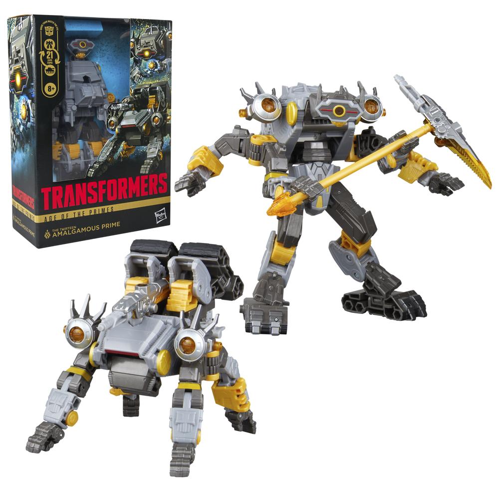 Figura hasbro transformers age of the primes the thirteen amalgamous prime Frikytopia