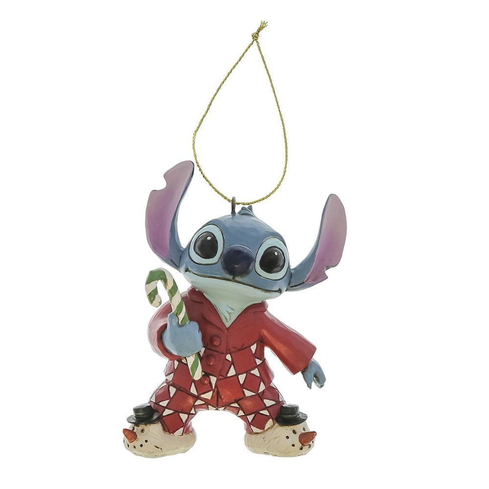 Adorno arbol de navidad enesco disney stitch pijama navideño Frikytopia