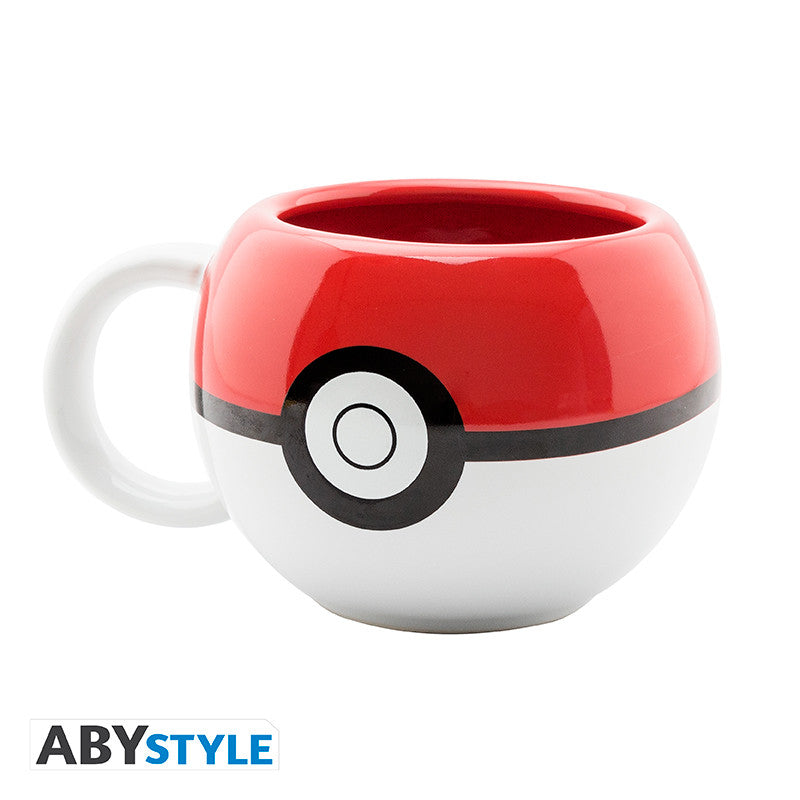 Taza 3d abystyle pokemon pokeball Frikytopia