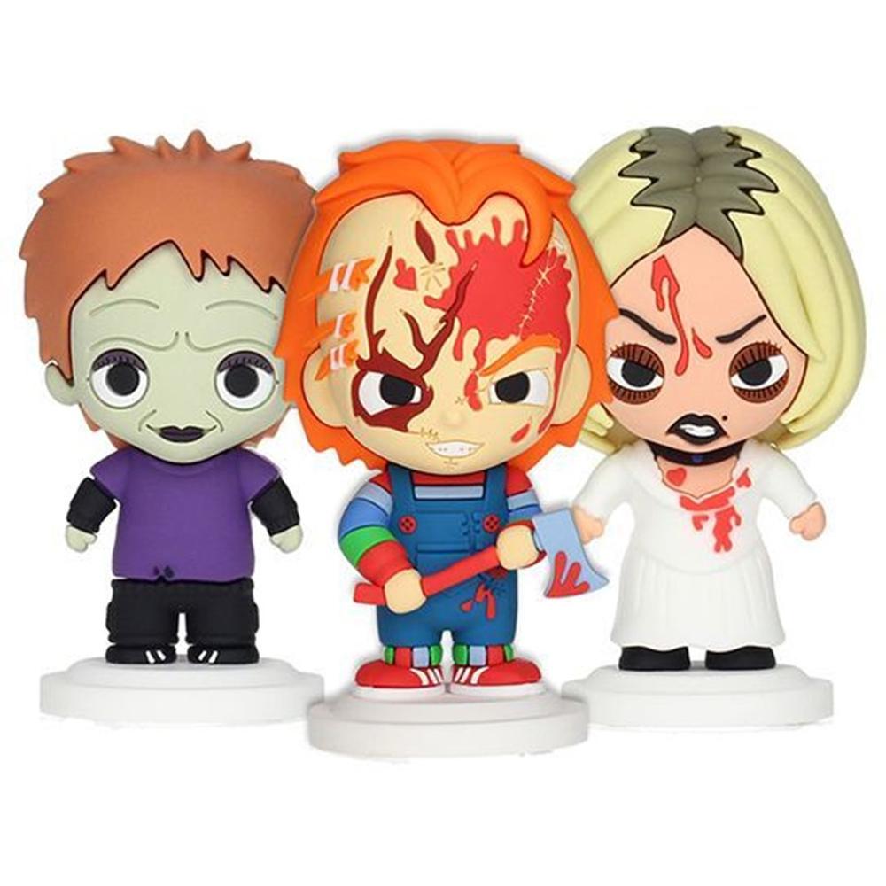 Set 3 Figuras Pokis Chucky 7 cm