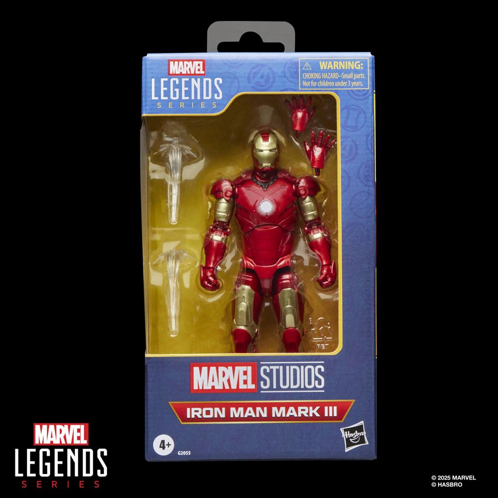 Figura Iron Man Mark III Marvel Legends Series 15cm