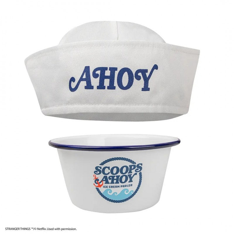 Stranger Things Tazón de helado con gorra de marinero Scoops Ahoy