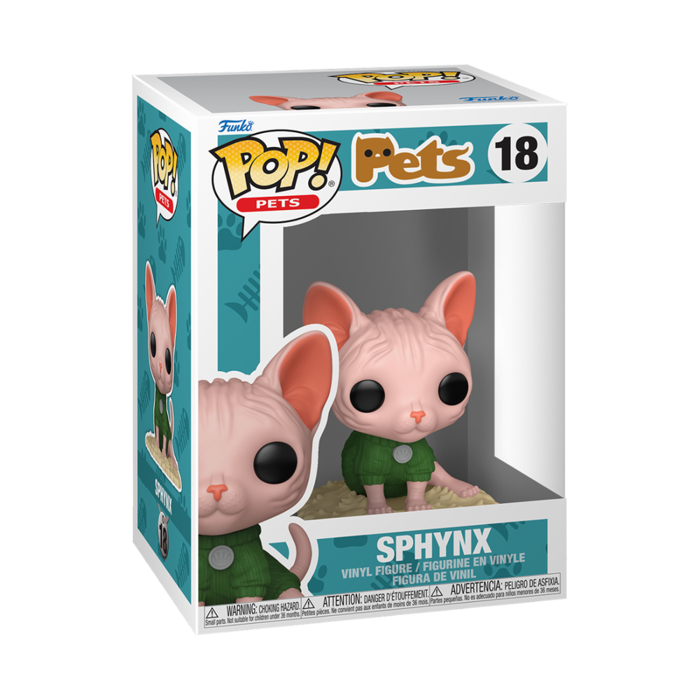 Figura POP Pets Sphynx