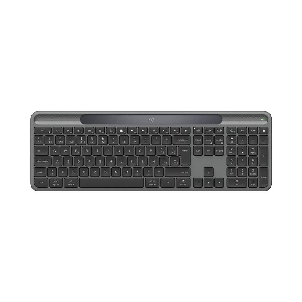 Teclado logitech signature slim solar+ k980 for business negro Frikytopia
