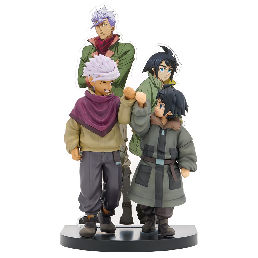 Figura Ichibansho Augus Mikazuki & Itsuka Orga Iron-Blooded Orphans Mobile Suit Gundam 18cm Frikytopia