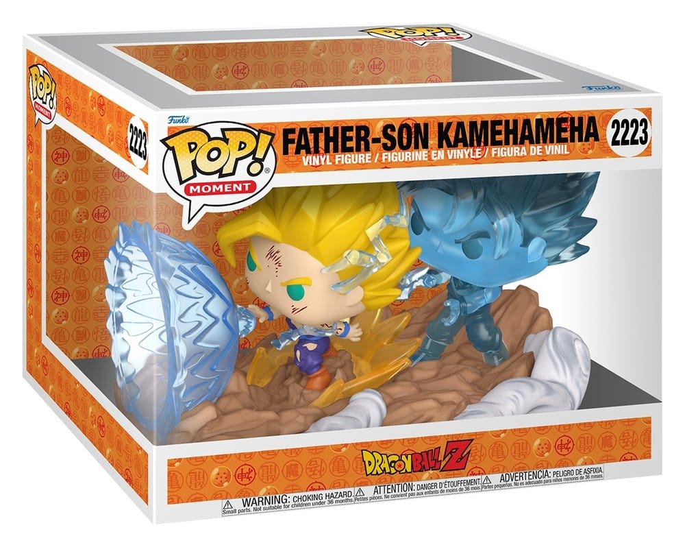 Figura POP Moments Dragon Ball Z Father-Son Kamehameha