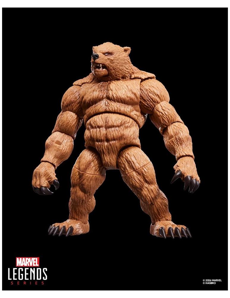 The Amazing Spider-Man Marvel Legends Figura Marvel's Grizzly 15 cm