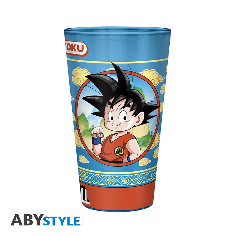 Vaso grande abystyle dragon ball goku y la nube voladora 400 ml Frikytopia