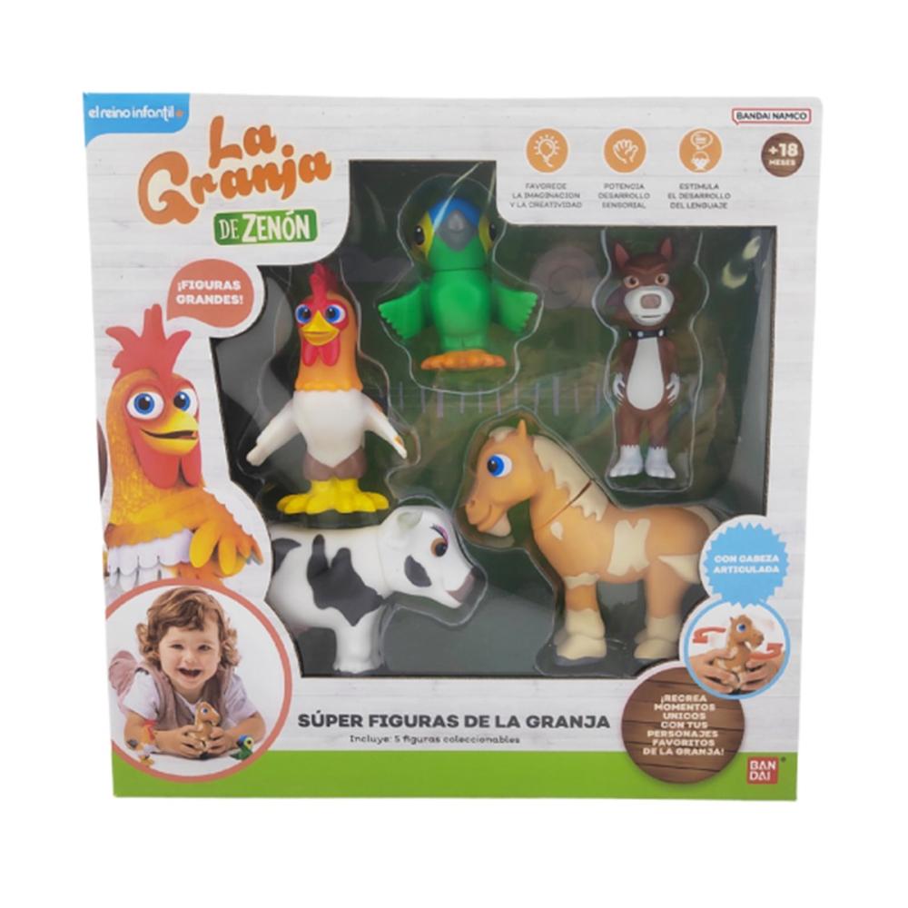 Pack 5 super figuras la granja de zenon Frikytopia