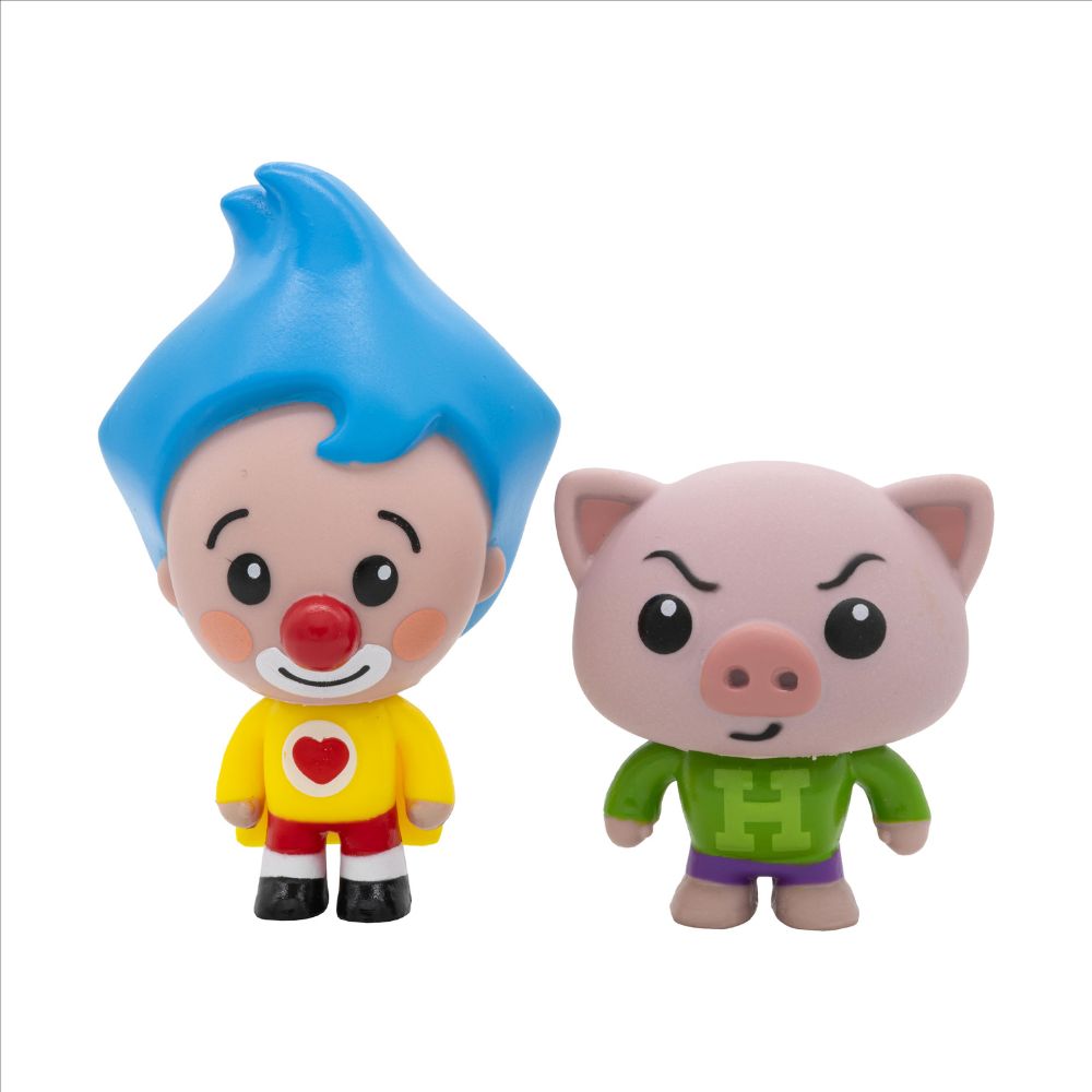 Pack de 2 figuras de plimplim gimnasta & hoogie Frikytopia