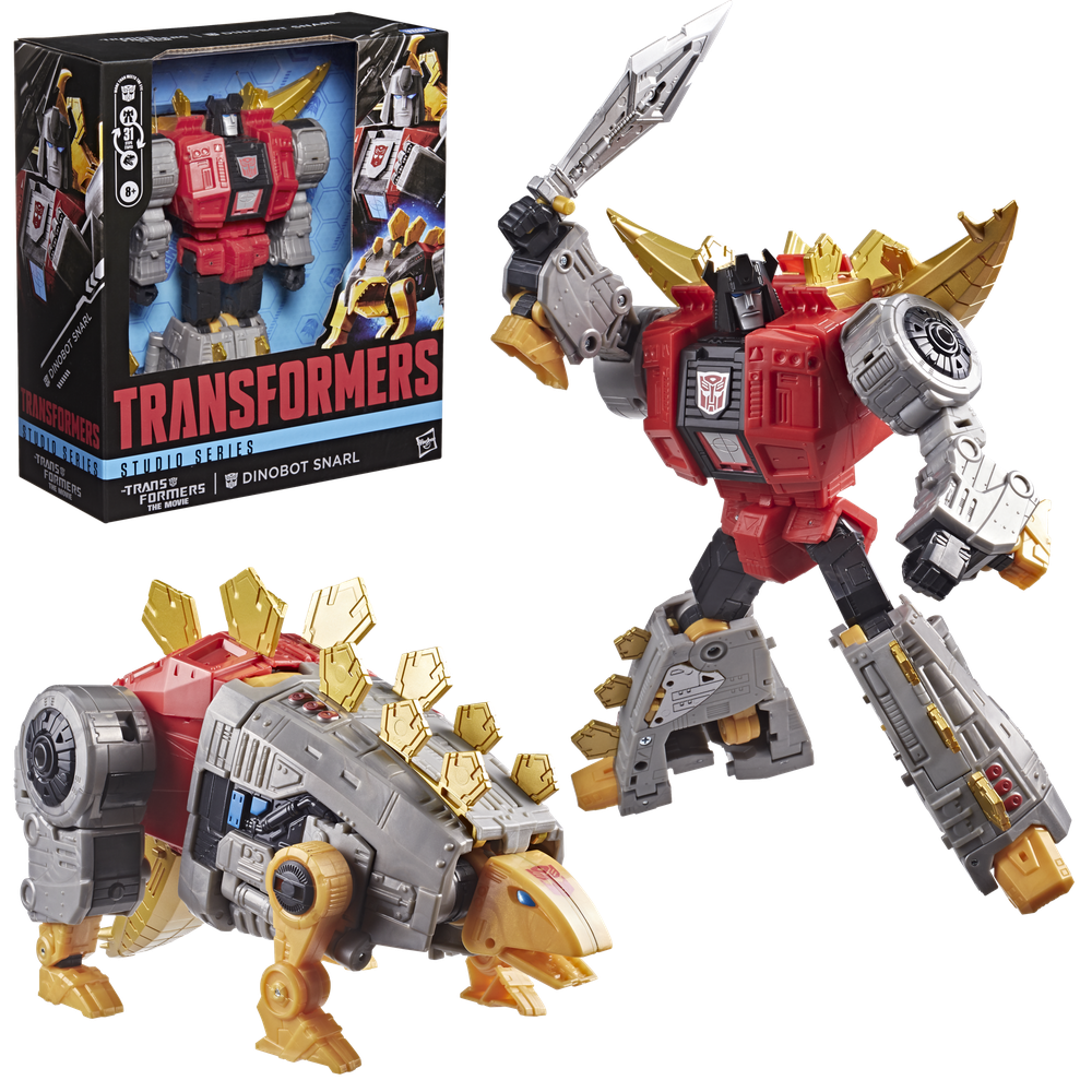 Figura hasbro transformers studio series dinobot snarl