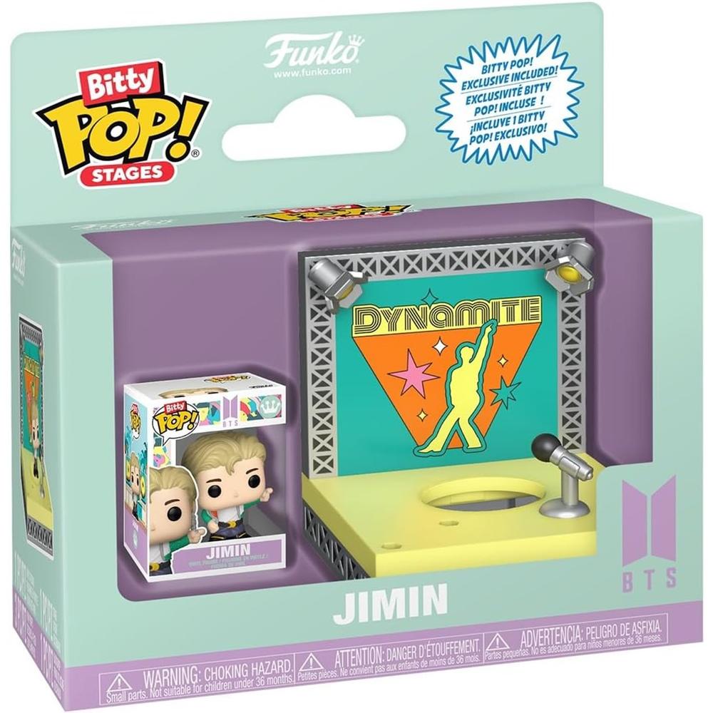 Funko pop bitty stages bts dynamite jimin Frikytopia