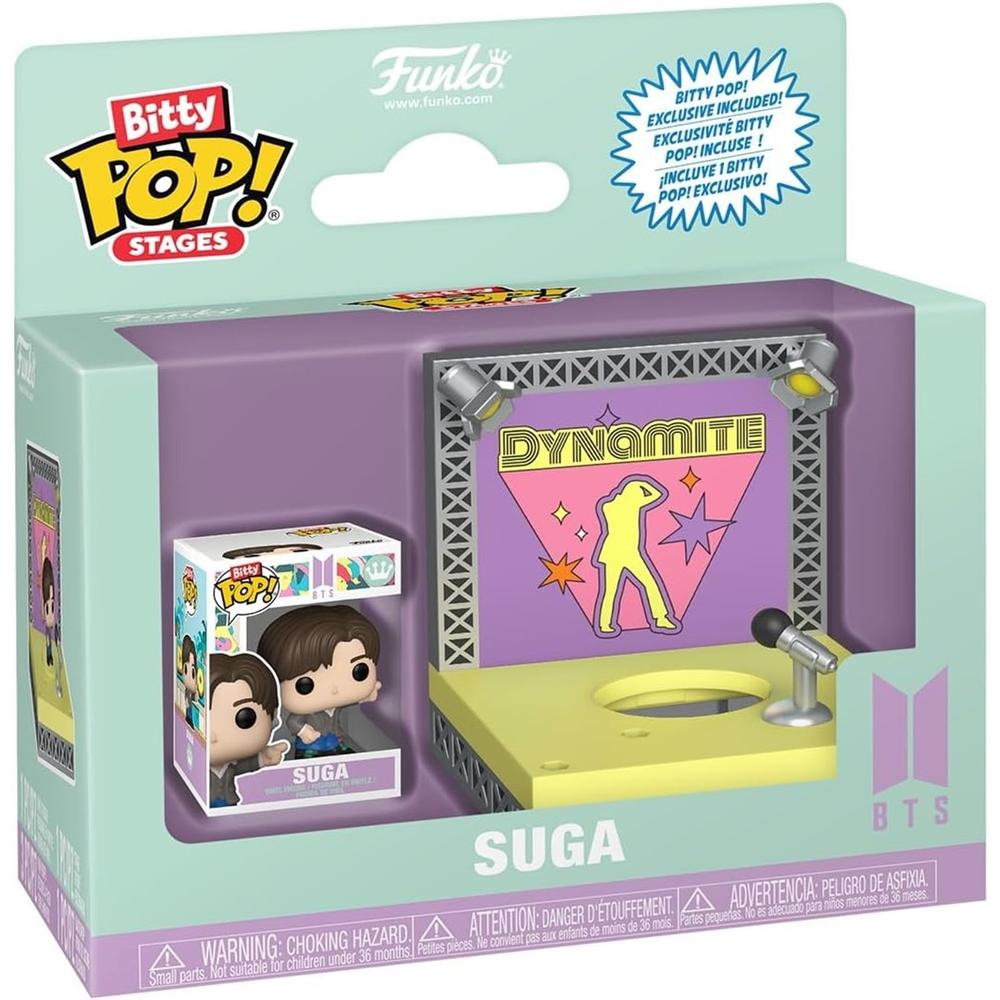 Funko pop bitty stages bts dynamite suga Frikytopia