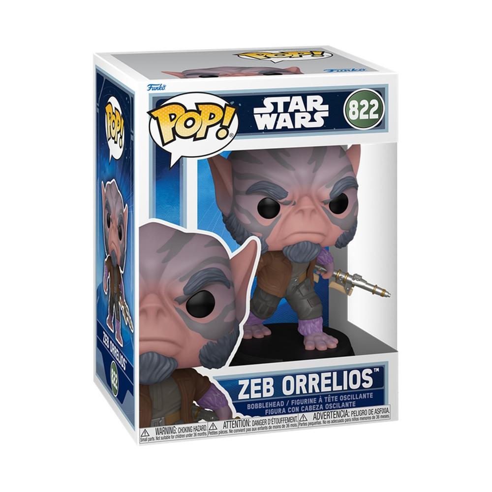 Figura POP Star Wars Mandalorian & Grogu Zeb Orrelios