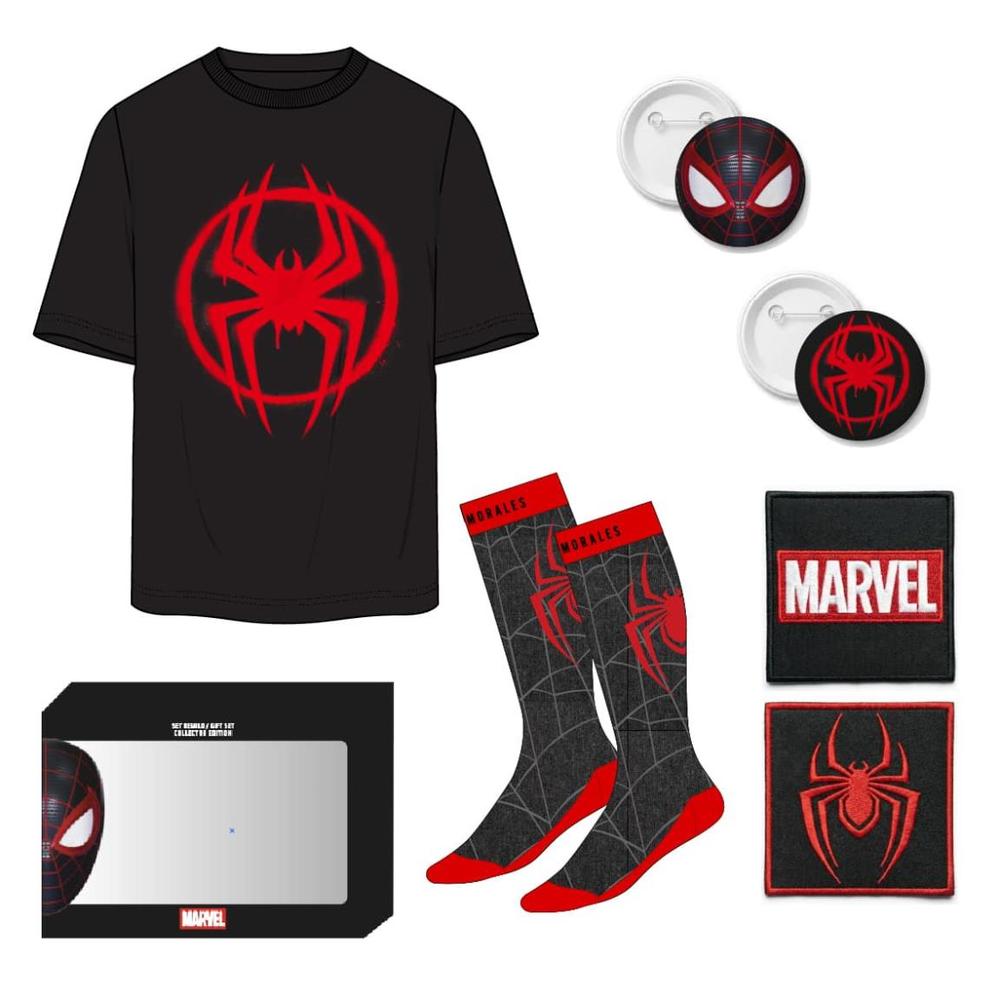 Camiseta corta single jersey set spiderman xl Frikytopia