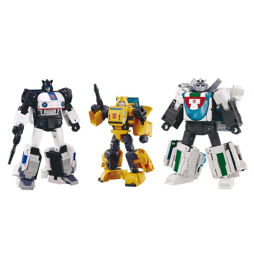 Transformers Dramatic Capture Series Pack de 3 Figuras Cybertron Chase