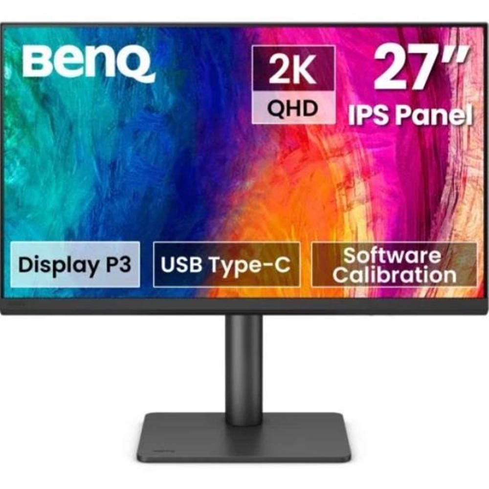 Monitor led 27 pulgadas benq pd2706qn ips -  qhd -  dp -  hdmi -  usb tipo c -  100hz -  5ms -  vesa 100x100 Frikytopia