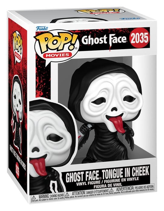 Figura POP Ghost Face - Ghost Face Tongue in Cheek