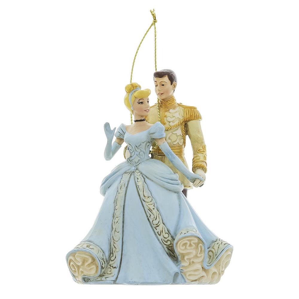 Adorno arbol de navidad enesco diseney cenicienta y el principe Frikytopia
