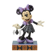 Figura enesco disney minnie con vestido de ara�a