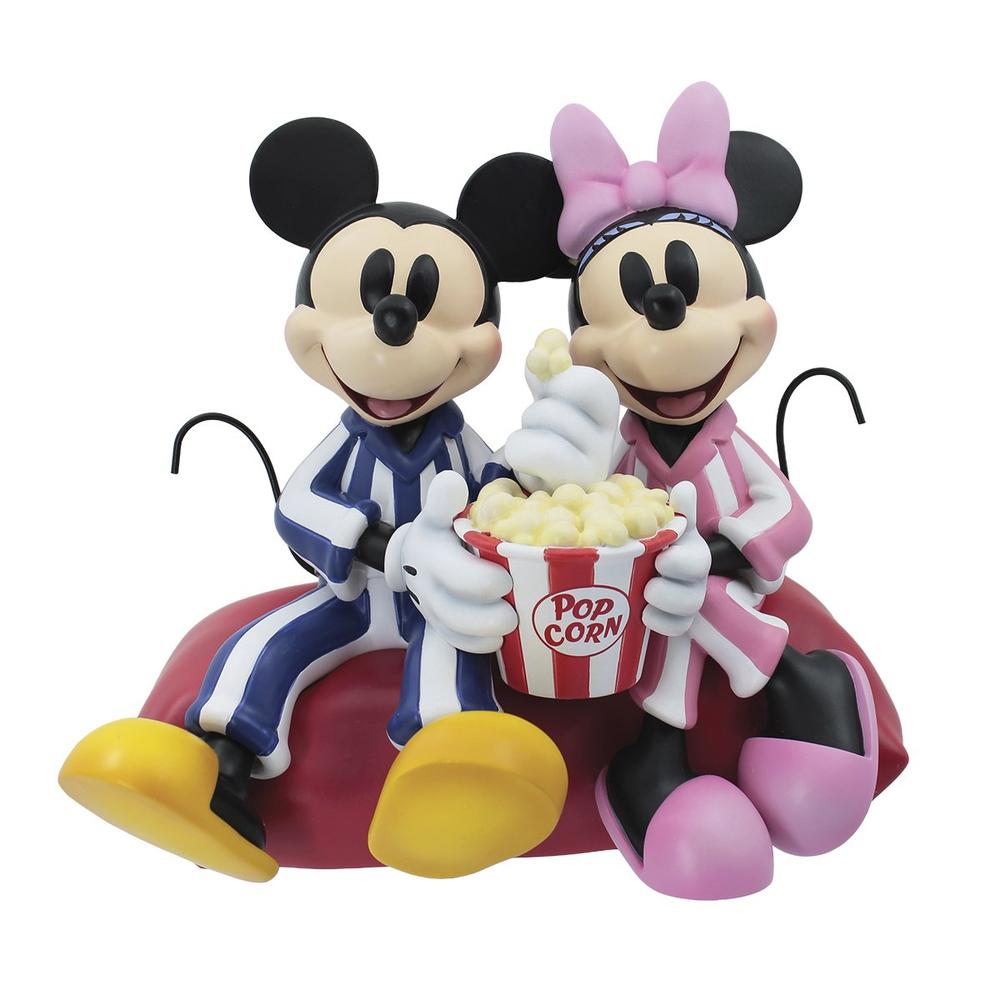 Figura enesco disney mickey y minnie hora de pijama Frikytopia