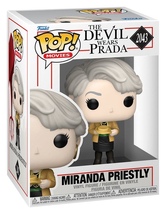 El diablo viste de Prada Figura POP! Movies Vinyl Miranda Priestly (GGL) 9 cm
