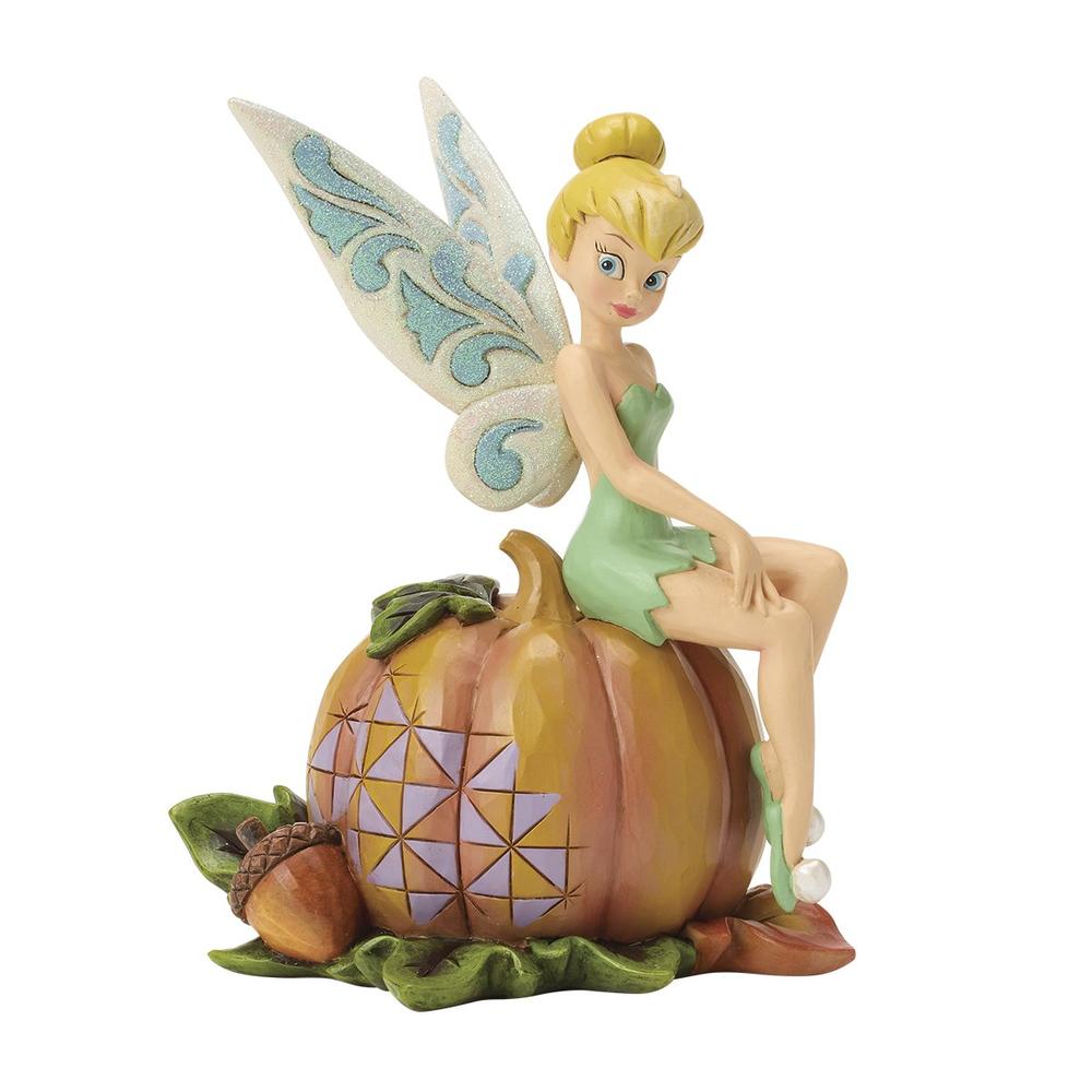 Figura enesco disney campanilla en calabaza Frikytopia