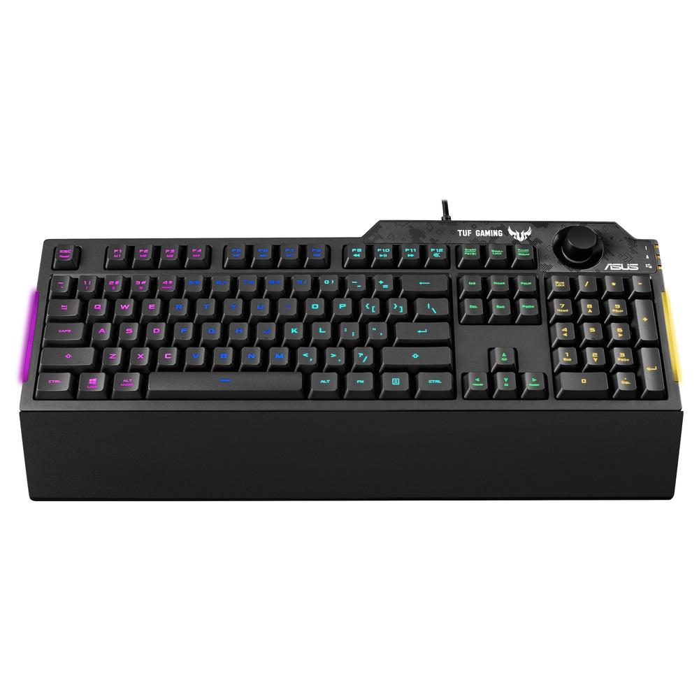 Teclado asus tuf gaming k1 rgb negro Frikytopia