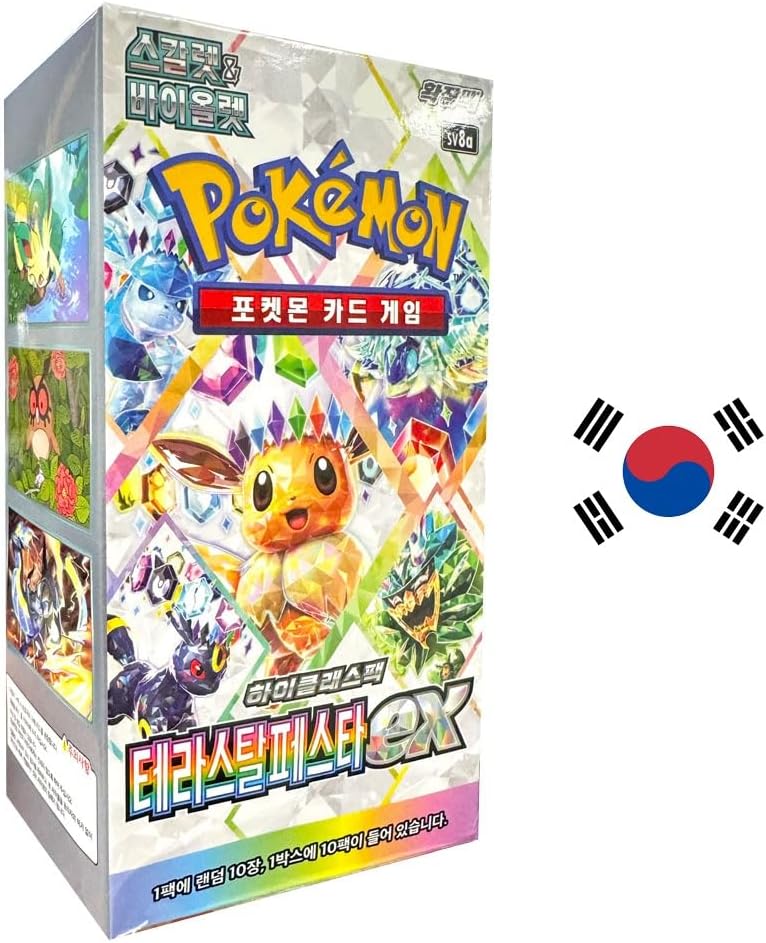 Pokemon tcg terastal festival ex sobres de refuerzo coreano Frikytopia