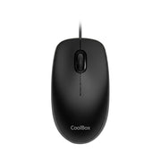 Mouse raton coolbox usb 01 1600 dpi negro