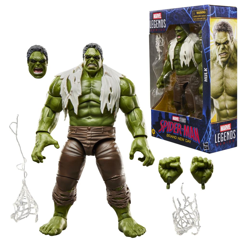 Figura Hulk Spider-man Brand New Day Marvel Legends 15cm