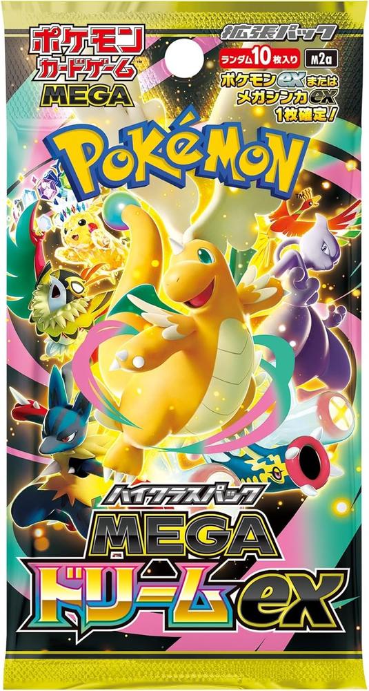 Pokemon tcg mega dream ex caja de 10 sobres japon�s