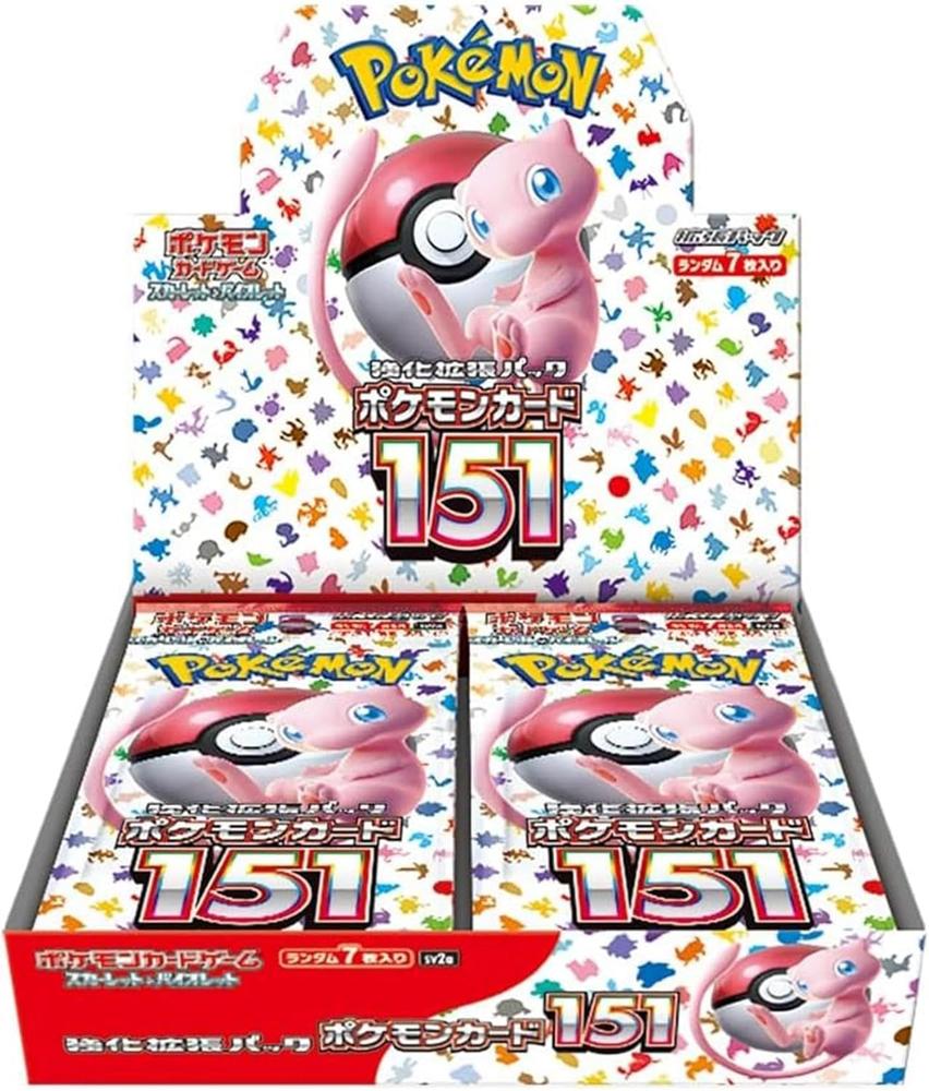 Pokemon tcg pokémon card 151 caja de 20 sobres japonés Frikytopia