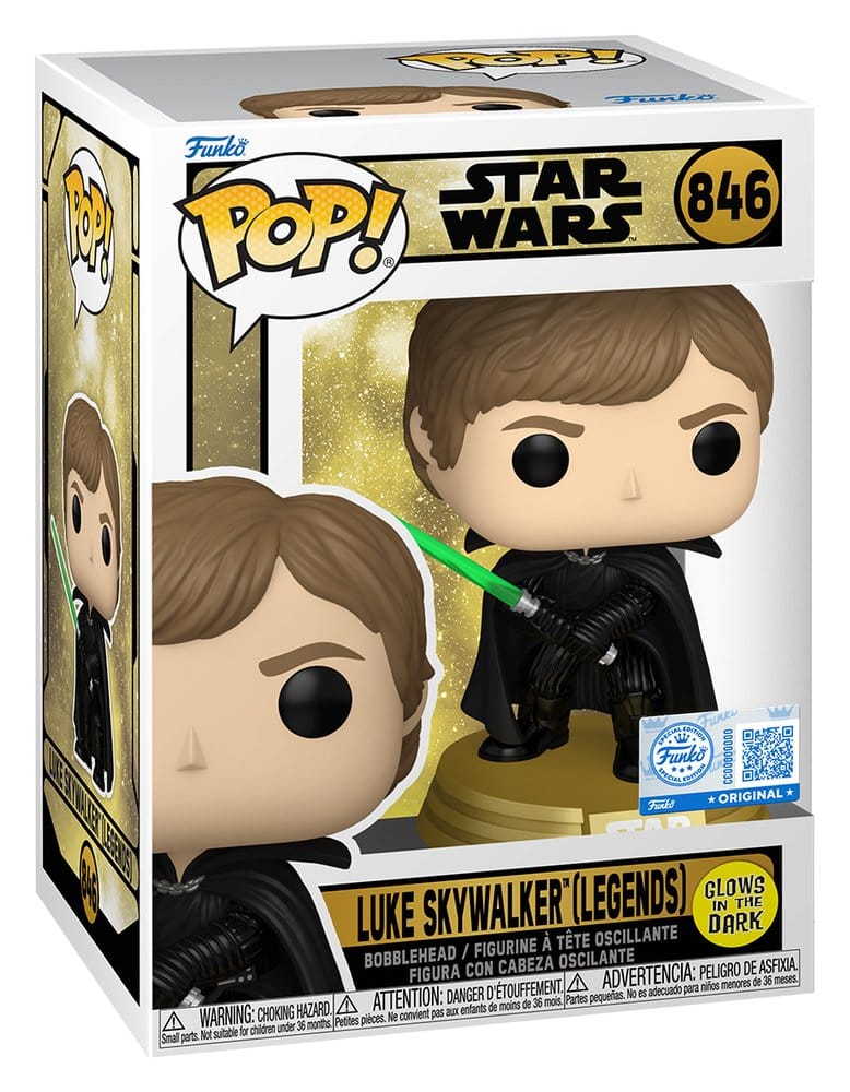 Figura POP Star Wars Luke Skywalker Legends