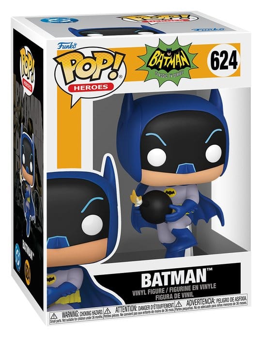 Figura POP DC Comics Batman 66 Serie 2 Batman with Bomb