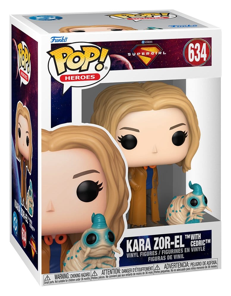 Figura POP DC Comics Supergirl Kara Zor-El With Cedric