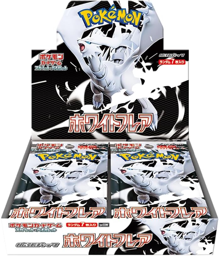 Pokemon tcg white flare caja de 20 sobres japones Frikytopia