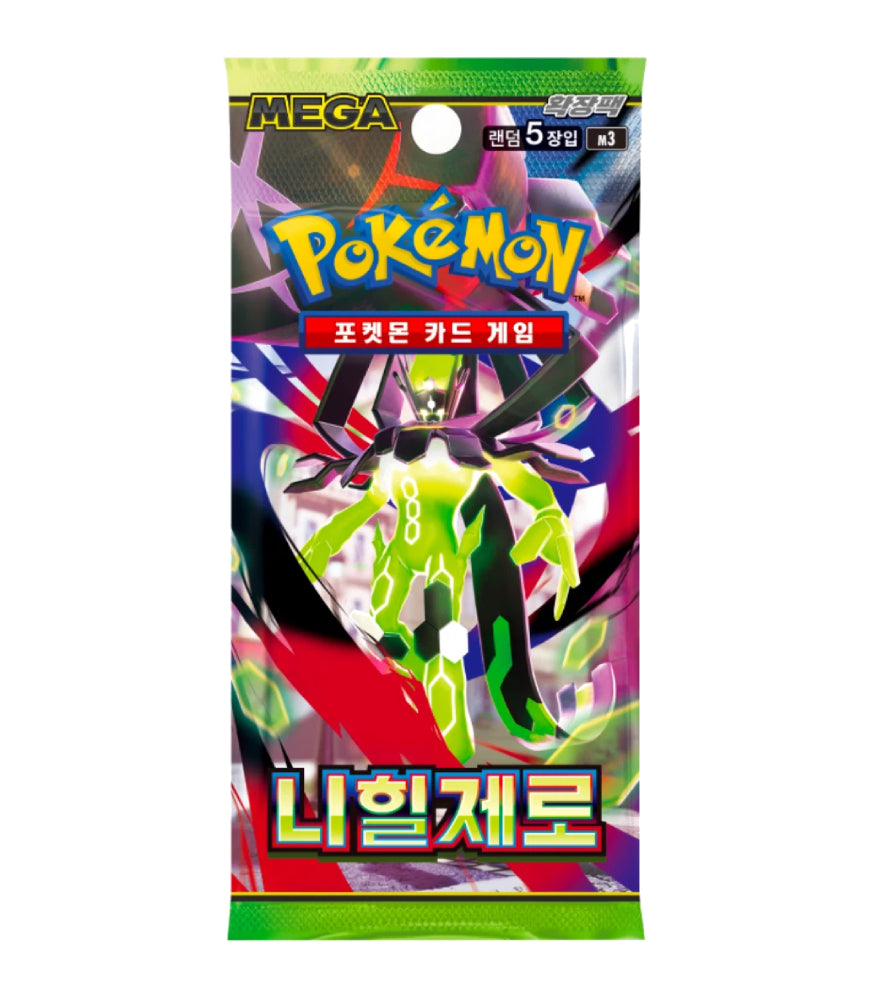 Pokemon tcg nihil zero coreano sobre suelto Frikytopia